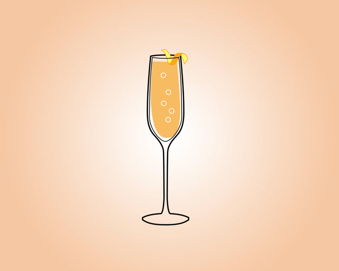 Champagne Cocktail à l'Orange