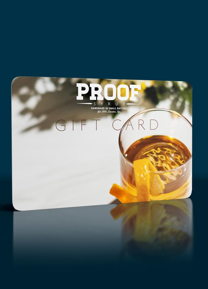 Gift Cards Proof Syrup