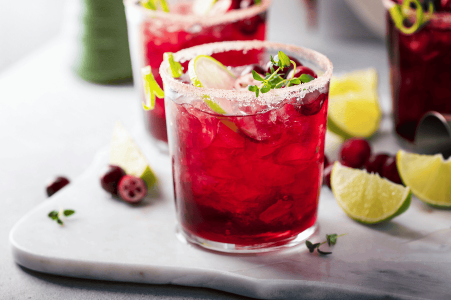 Pomegranate Mocktail with Vibrant Color and Flavor