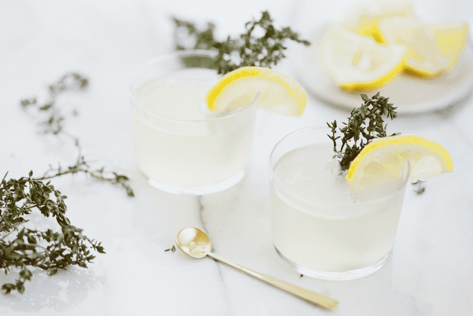 White Tea Shot Recipe with a Citrus Kick