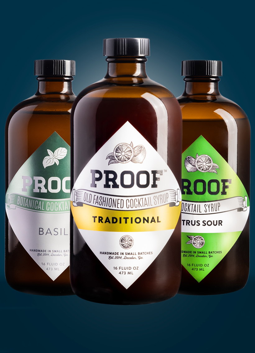 All Cocktail Syrups Proof Syrups