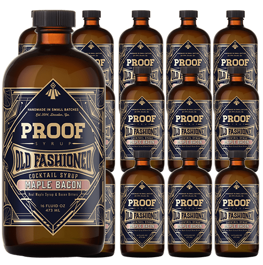 12 Bottles Of Old Fashioned Maple Proof Syrup.