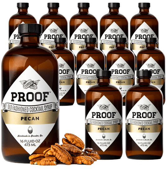 Load image into Gallery viewer, 12 bottles of Pecan Proof Syrup.